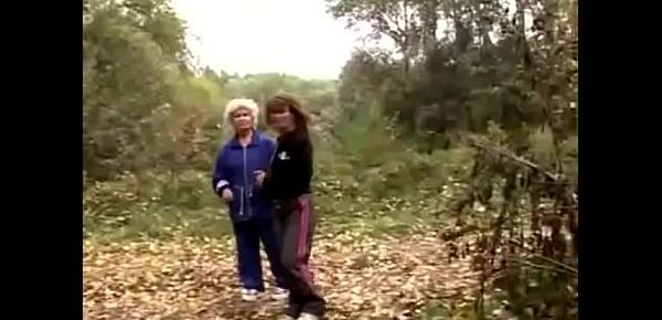  Granny Lesbian Love In The Forest
